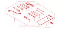 OUTIL pour Honda XR 250 L de 1991