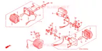 CLIGNOTANT pour Honda XR 250 L de 1992