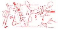 COMMODOS   POIGNEES pour Honda XR 250 L de 1992