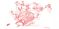 CULASSE pour Honda XR 250 L de 1992