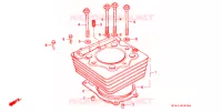 CYLINDRE pour Honda XR 250 L de 1994
