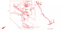 MAITRE CYLINDRE DE FREIN AVANT pour Honda XR 250 L de 1995