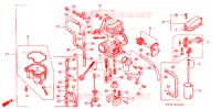 CARBURATEUR pour Honda XR 250 L de 1996
