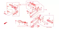 REPOSE PIED pour Honda XR 250 L de 1996