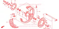 ROUE ARRIERE pour Honda XR 250 R de 2003