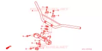 GUIDON pour Honda XR 250 R de 2004