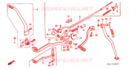 PEDALE pour Honda XR 250 R de 1988