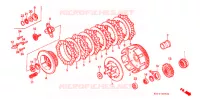 EMBRAYAGE pour Honda XR 250 R de 1991