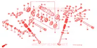 ARBRE A CAMES pour Honda XR 250 R de 1998