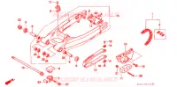 BRAS OSCILLANT pour Honda XR 250 R de 1998
