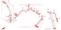 PEDALE pour Honda XR 250 R de 1998