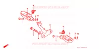 REPOSE PIED pour Honda XR 250 R de 1998