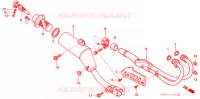 SILENCIEUX D'ECHAPPEMENT pour Honda XR 250 R de 1998