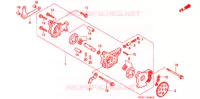 POMPE A HUILE pour Honda XR 250 With speed warning light de 1996
