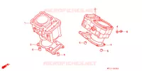 CYLINDRE pour Honda AFRICA TWIN 750 TYPE 2 de 1998