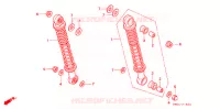 AMORTISSEUR ARRIERE pour Honda Z 50 R de 1999