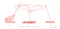 T (SF2/3 J) pour Honda CB 400 SUPER FOUR WITH STRIPE de 2001