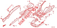 MARCHE PIEDS pour Honda FIZI 125 de 2012