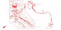 MAITRE CYLINDRE pour Honda VT 1100 SHADOW de 1988