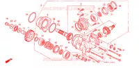 COUPLE CONIQUE pour Honda VT 1100 SHADOW de 1989
