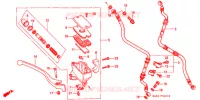 MAITRE CYLINDRE DE FREIN AVANT pour Honda VT 1100 SHADOW SPIRIT de 1997