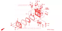 FILTRE A AIR pour Honda EX5 DREAM 100, Kick start de 2010
