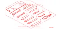 OUTIL pour Honda REBEL 250 Pull back handle de 1992