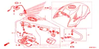 POMPE A ESSENCE pour Honda CB 1000 R ABS RED de 2014