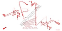 PEDALE pour Honda CB 1000 R de 2012