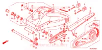 BRAS OSCILLANT pour Honda CBR 1000 RR FIREBLADE REPSOL de 2011