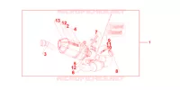 SILENCIEUX TITANE pour Honda CBR 1000 RR FIREBLADE REPSOL de 2011