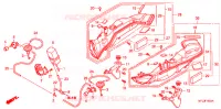 CONDUITS D'ADMISSION pour Honda CBR 1000 RR FIREBLADE BLACK de 2011
