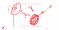 ALTERNATEUR pour Honda CBR 600 F2 SUPER SPORT de 1993