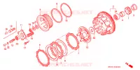 EMBRAYAGE pour Honda CBR 600 F2 SUPER SPORT de 1993