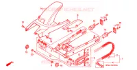 BRAS OSCILLANT pour Honda CBR 600 F2 SUPER SPORT de 1994