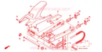BRAS OSCILLANT pour Honda CBR 600 F3 SUPER SPORT de 1996