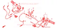 COMMODOS   POIGNEES pour Honda CBR 600 F3 SUPER SPORT de 1996