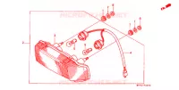FEU ARRIERE pour Honda CBR 600 F3 SUPER SPORT de 1996