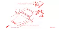 SELLE pour Honda CBR 600 F3 SUPER SPORT de 1996