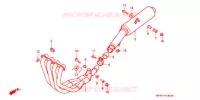 SILENCIEUX D'ECHAPPEMENT pour Honda CBR 600 F3 SUPER SPORT de 1996