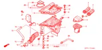 FILTRE A AIR pour Honda CBX 250 TWISTER de 2005