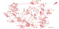 CONDUIT D'AIR pour Honda GL 1500 GOLD WING INTERSTATE de 1996
