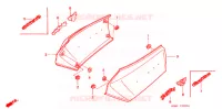 COUVERCLES LATERAUX pour Honda GL 1500 GOLD WING INTERSTATE de 1996