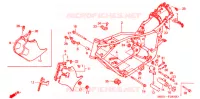 CADRE pour Honda STEED 400 VLX de 1998