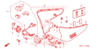 COUVERCLES LATERAUX pour Honda STEED 400 VLX de 1998