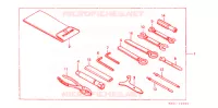 OUTIL pour Honda STEED 400 VLX de 1998