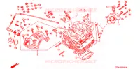 CULASSE pour Honda XR 200 R de 1995