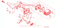 FEU ARRIERE pour Honda XR 650 L de 1996