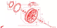 ROUE AVANT pour Honda CB 500 X de 2015