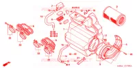 FILTRE A AIR pour Honda CB 599 HORNET BLACK de 2006